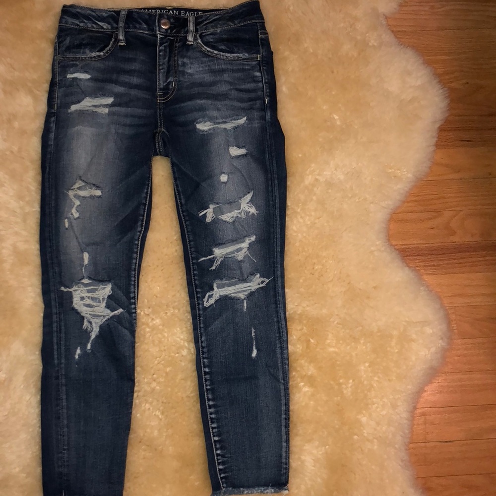 Cropped Jeans